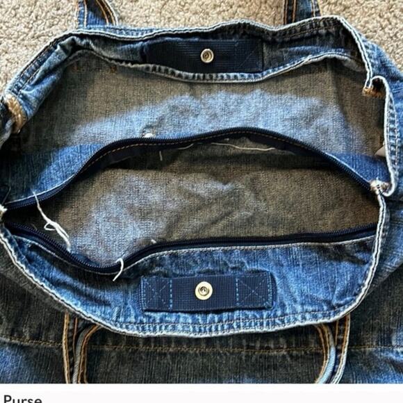 Vintage Y2K wrangler‎ demin bag - Picture 6 of 6